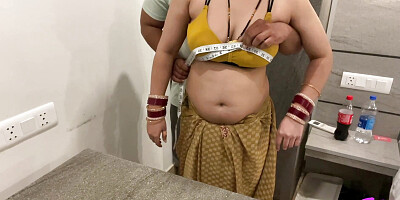 Tharki Tailor Ne Dikhaya Apna Rang aur Bahane Se Maarli Bhabhi Ki Choot