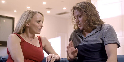 Jay Romero eats out his stepmom Pristine Edges pussy