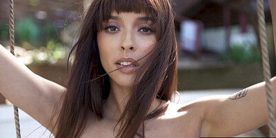 Latina muse reveals her perfect boobs