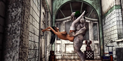Supah super-hot killer school woman gets penetrated rigid by an Ominous clown in an deprived clinic