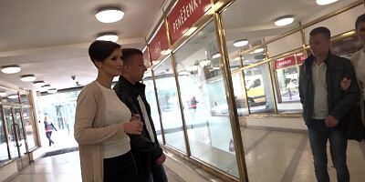 Sexy Short Haired Wife Gabrielle Gucci Is Blacked and Creampied