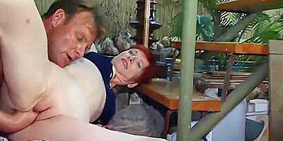 Oma Gibt Richtig Gas Anal Blowjob In Der Wellness Oase