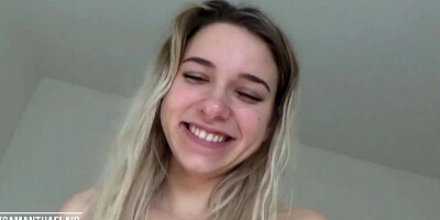 Samantha Flair climaxes over and over for an hour