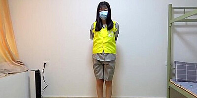 One Chinese Girl In Cuffes