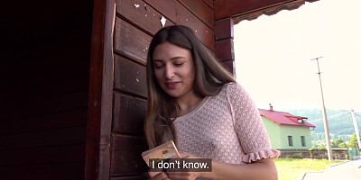 Public Agent Talia Mint in Stellar Public Fellate and Smash Compete