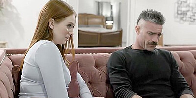 Rion King, Charles Dera And Maya Kendrick In Widower Seduces His Stepsons Girlfriend