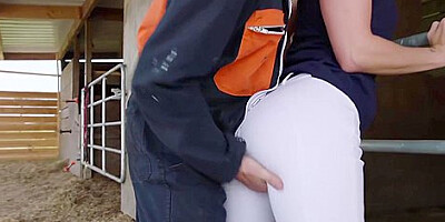 Stableboy Bangs Sexy - Lisa Ly, Mariska X And Blonde Rider