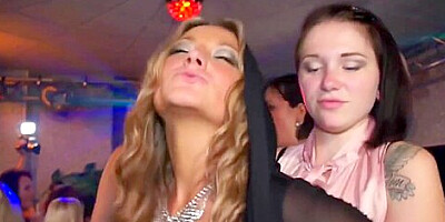 Amateur euroteen party with upskirt babes