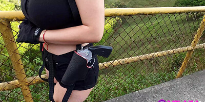 Kourtney Love - Sexy Busty Cosplayer Is Alone on the Street and It',s the Exact Time to Pay Your Whim for Fucking Her Rich Ass