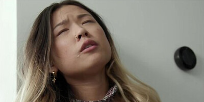 Teen Asian Schoolgirl Lulu Sucks It Good