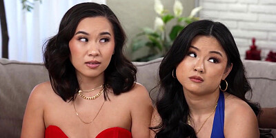 Asian teens fucked by tricky magicians