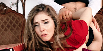 Brunette wedding planner gets banged by the hung groom