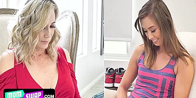 Alex Jett, Christy Love And David Lee - Horny Milfs Fuck Their Stepsons Sloppy Group Sex