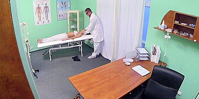 FakeHospital Hot Brunette craving the doctors big cock