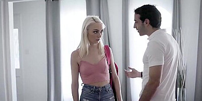 Struggling teen 18+ student 18+ gets a valuable lesson by tutor