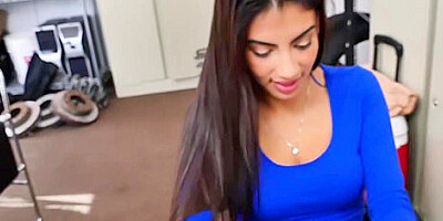 Interracial Casting Session - Michelle Martinez