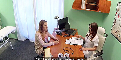 Nurse Enjoys Some Lesbian Snatch 1