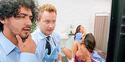 Van Wylde And Cherie Deville - Perverted Babes Fertility Clinic Threesome Crazy Sex