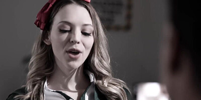 Lilly Cosplay Pervy Fantasies for her Teacher