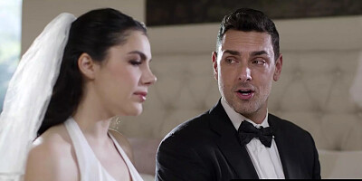 Groomsman Assfucks Best Buddys Wife Valentina Nappi in Marital Bed on Weddin...