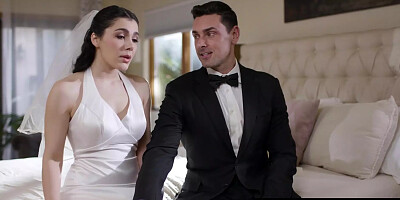Groomsman Assfucks Best Buddys Wife Valentina Nappi in Marital Bed on Weddin...