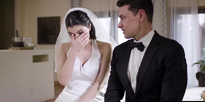 Groomsman Assfucks Best Buddys Wife Valentina Nappi in Marital Bed on Weddin...