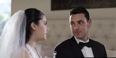 Groomsman Assfucks Best Buddys Wife Valentina Nappi in Marital Bed on Weddin...