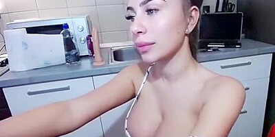 Step sister caught masturbating while watching porn