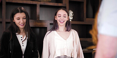 Religious teens met hot lesbian neighbor