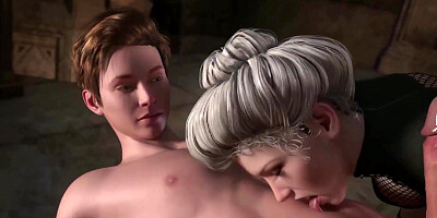 BIG Boner Stepson & Curvy Mom ○ STEP Fantasy Gaming