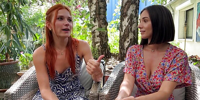 Ersties - Clemence &amp, Eve Do Naughty Lesbian Things In Public