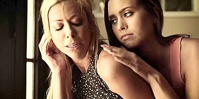 Alexis Fawx and Jill Kassidy are having a threesome with a guy they have just met