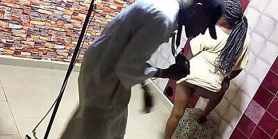 African Black Ebony Got Fucked By Photography In The Photo Studio 12 Min