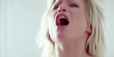 Busty blonde secretary, Gabi Gold likes to have sex with her step- brother, in the morning