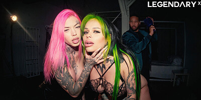 LEGENDARYX Three the hardway XXX with Chantal and Karen