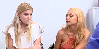 Honey Blossom, Nikki Peach - Milf And Her Girl Must Punish