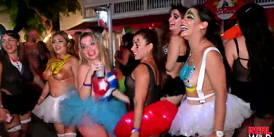 Hoes displaying Gigantic Jugs Perv Festival Broads in 4k