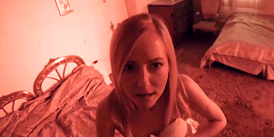 Sicillia has her tiny pussy pounded by stepbro on cam