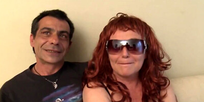 Redhead turns man on so that cock gets instantly hard for fucking