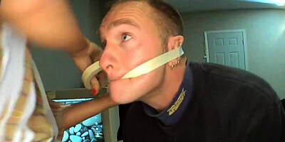 These deviant ladies have their blokes tied up and torturing them