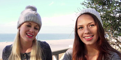 Sweet babes are having a good time