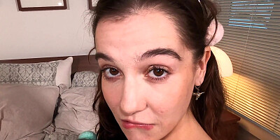Teens Alison Rey and Kasey Warner share stepdad's dick