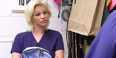 Big Tit Thief Nurse Blows Officer After Getting Busted