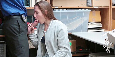 Shoplifting Gal Moves To The Backroom