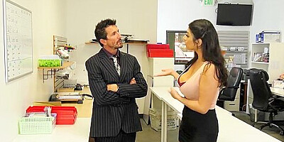 Violet Myers In Seals The Deal With A Perfect Titty Fucking