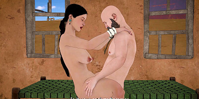 Dhongi Baba quenched the thirst of Desi Bhabhi',s pussy by Fucked her in the ashram