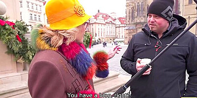 Lady Zoom In Prague Cock As Cure For Insomnia
