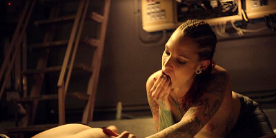 Lesbian sex in fight club between Silvia Rubi and Viktoria Vaar