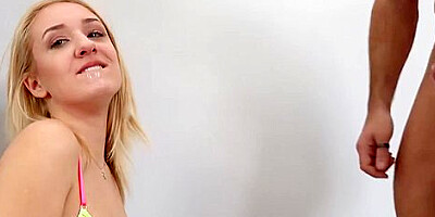 Steven Hard In Pretty Blonde Teen 18+ Sofie Gets Her Throat Fucked Like A Pussy By