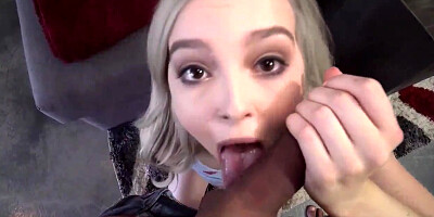 I want you to display me how great you can gargle my meaty dark meatpipe and find out how taut and moist your snatch can be - Lexi Lore